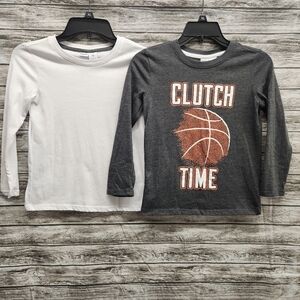 Highland originals white and grey basketball shirt bundle